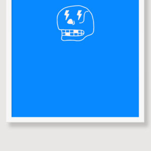 Smiltė blue poster - Image 4